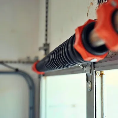 broken garage door spring