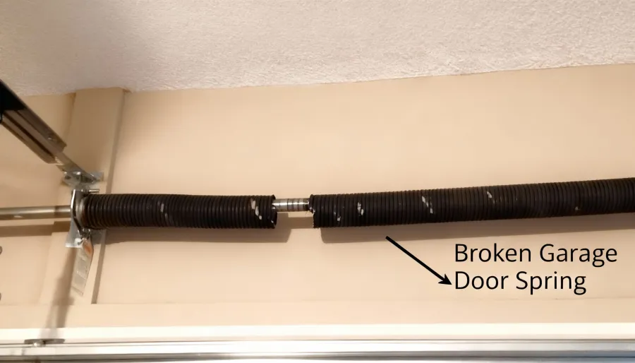 Why Did My Garage Door Spring Break and What Do I Do Next